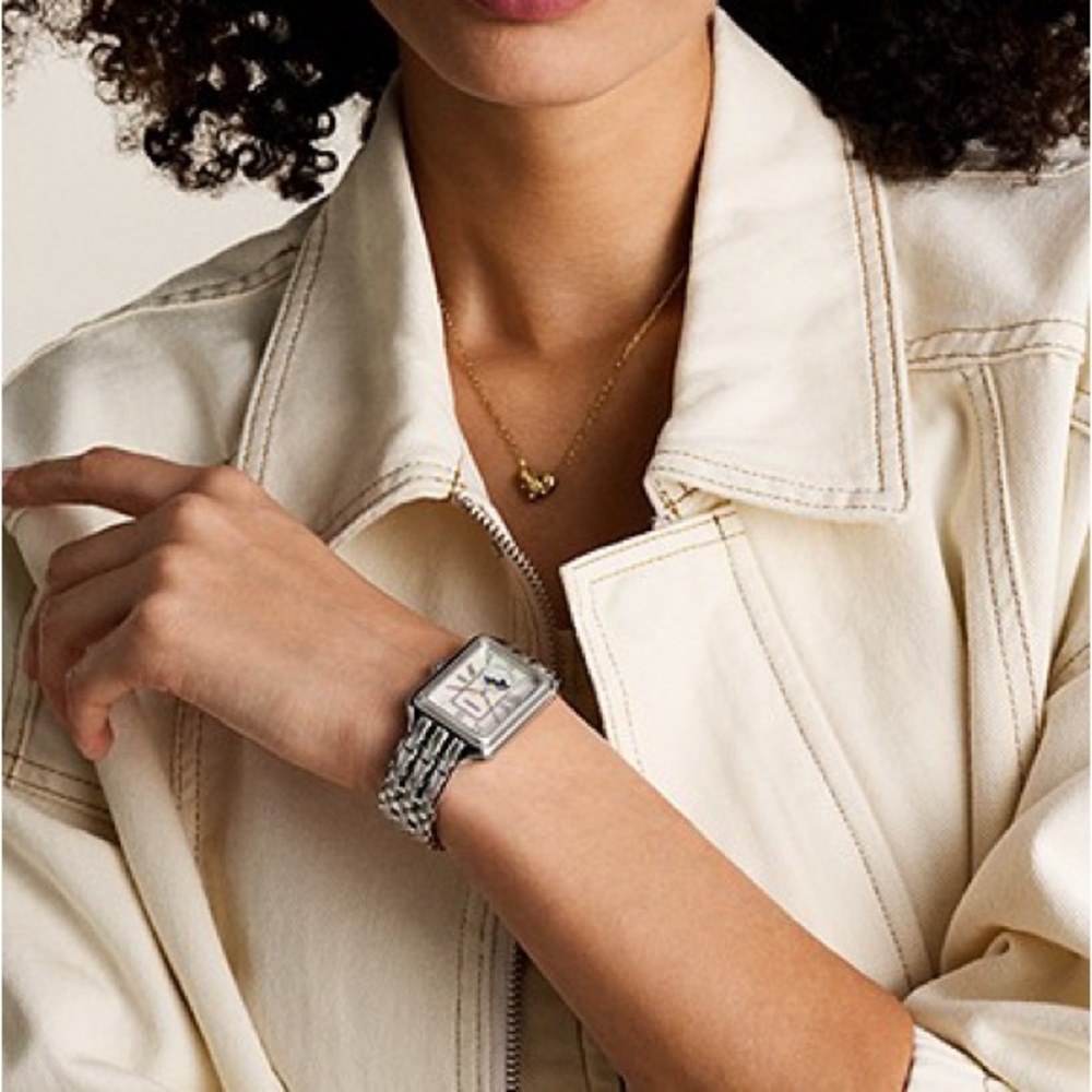 Fossil Raquel Sun Moon Mother of Pearl Quartz Watch - Picture 6 of 12